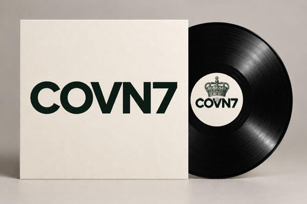 COVN7 vinyl record and sleeve